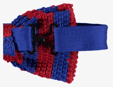 Bow Tie Knitted Blue Red - Craft, HD Png Download, Free Download