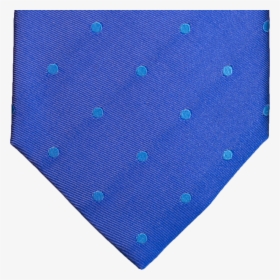 Royal With Aqua Dotted Satin Silk Bow Tie - Wool, HD Png Download, Free Download