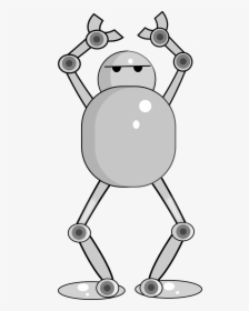 Robot With His Hands Up, HD Png Download, Free Download
