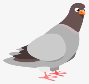 Pigeon Clipart Eating - Pigeon Clipart, HD Png Download, Free Download