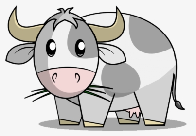 Baby Cow Clipart - Cartoon Transparent Ox Png, Png Download, Free Download