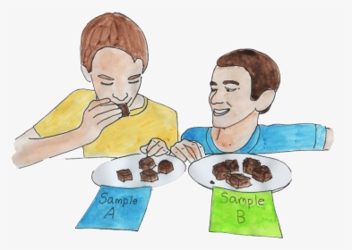 Kids Doing An Experiment Using The Scientific Method - Competitive Eating, HD Png Download, Free Download