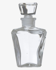 Glass Bottle Glass Bottle Transparency And Translucency - Square Perfume Bottle Transparent Background, HD Png Download, Free Download