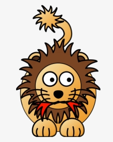 Lion Cartoon Clip Art, HD Png Download, Free Download