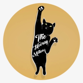 The Hooray Cat - Black Cat, HD Png Download, Free Download