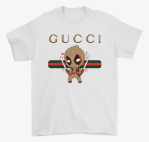 Gucci Stripe Deadpool Logo Stay Stylish Shirts - Captain America, HD Png Download, Free Download