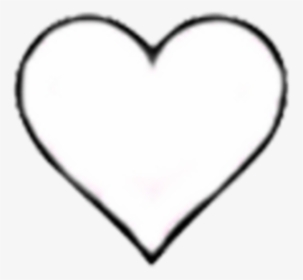 Heart Hearts Tumblr Blackandwhite Icon Png Black And - Like Instagram White Heart, Transparent Png, Free Download