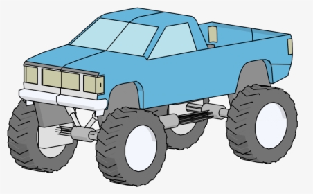 Monstertruck Car Vehicle Automobile Muscle Giant Wheel - Monster Truck, HD Png Download, Free Download