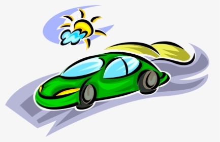 Vector Illustration Of Family Automobile Motor Vehicle - City Car, HD Png Download, Free Download