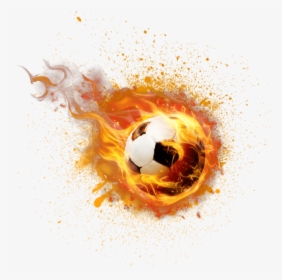 Fire Football Png Image Free Download Searchpng - Fire Transparent Football Png, Png Download, Free Download