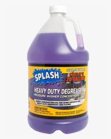 Pressure Washer Cleaner Concentrate Heavy Duty Degreaser - Splash Rv & Marine Antifreeze, HD Png Download, Free Download