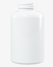 500 Cc White Pet Plastic Packer Bottle, 45-400 - Glass Bottle, HD Png Download, Free Download