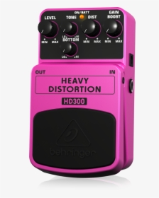 Pedal Behringer Heavy Metal Hm300, HD Png Download, Free Download