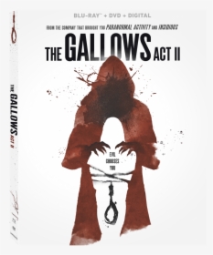 The Gallows Act 2 Blu-ray Combo Pack Cover - Gallows Act Ii 2019, HD Png Download, Free Download