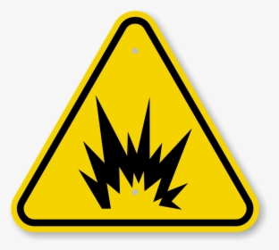 Explosion Warning Sign, HD Png Download, Free Download