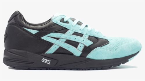 Black And Teal Asics, HD Png Download, Free Download