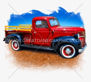 Vintage Truck Fabric Panels, HD Png Download, Free Download