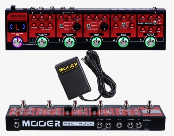 Rel38i5tp1xwkdcziqjd - Mooer Audio Red Truck, HD Png Download, Free Download
