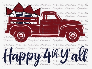 Transparent Vintage Truck Clipart - Happy Birthday Svg Free, HD Png Download, Free Download