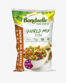 Los Mix De Verduras De Bonduelle Se Presentan En Bolsas - Bonduelle, HD Png Download, Free Download