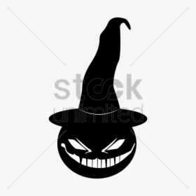 Wicked Pumpkin Clipart The Wicked Witch Of The West - Pumpkin With Witch Hat Silhouette, HD Png Download, Free Download