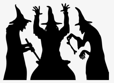 witch cauldron silhouette