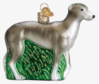 Greyhound Dog Old World Glass Ornament - Old World Christmas, HD Png Download, Free Download