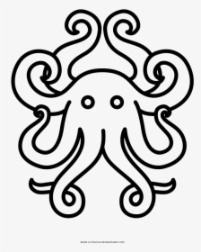 Octopus Coloring Page - Illustration, HD Png Download, Free Download
