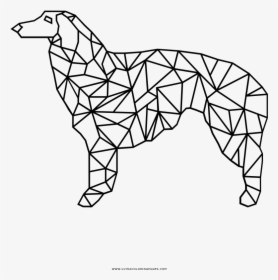 Greyhound Coloring Page - Longdog, HD Png Download, Free Download