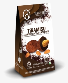 Cb60g-td - Tiramisu Almond Dark Chocolate, HD Png Download, Free Download