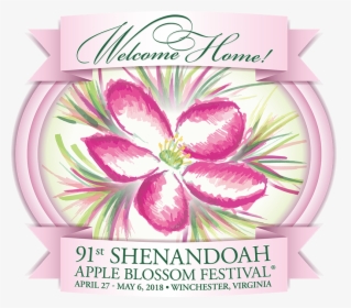 2018 Theme Logo - Shenandoah Apple Blossom Festival 2018, HD Png Download, Free Download