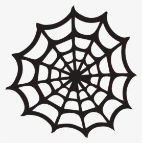 Spider Web Silhouette - Spider Web Silhouette Clip Art, HD Png Download, Free Download