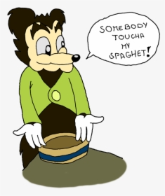 Spaghet Png - Thumb Image - You Toucha My Spaghet, Transparent Png, Free Download