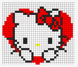 Transparent Hello Kitty Bow Png - Cute Pixel Art Hello Kitty, Png Download, Free Download
