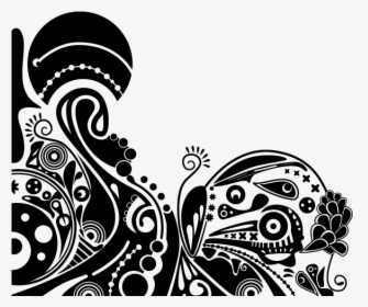 Thumb Image - Psychedelic Black And White, HD Png Download, Free Download