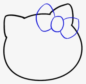 How To Draw Hello Kitty - Line Art, HD Png Download, Free Download