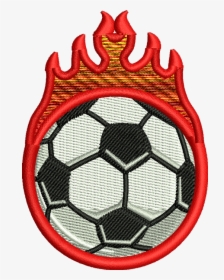 Transparent Flame Ball Png - Soccer Patch Png, Png Download, Free Download