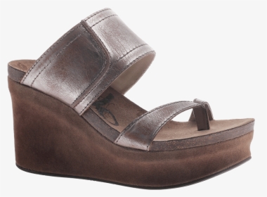 Pewter Wedges Sandals, HD Png Download, Free Download
