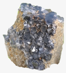 Blue Quartz Crystals - Crystal, HD Png Download, Free Download
