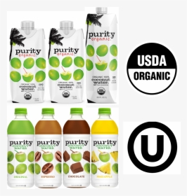 Transparent Coconut Water Png - Purity Organic, Png Download, Free Download
