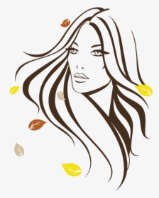 Shampoo Clipart Hair Drawing - Desenho Mulher Salão Png, Transparent Png, Free Download