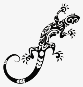 Lizard Black And White, HD Png Download, Free Download