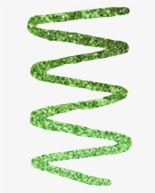 Green Glitter Png - Snake, Transparent Png, Free Download