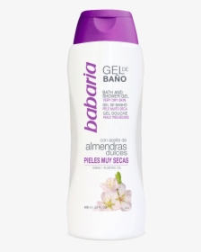 Gel De Baño De Almendras Dulces De Babaria - Lotion, HD Png Download, Free Download