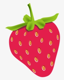 Strawberry, Fruit, Red, Ripe, Berry, Sweet, Vitamins - Strawberry Png Cartoon, Transparent Png, Free Download