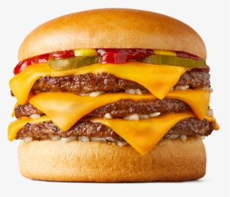 "  Title=" - Triple Cheese Mcdonalds, HD Png Download, Free Download