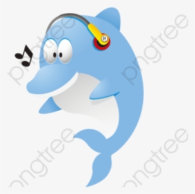 Cartoon Png And Copyright - Dolphin, Transparent Png, Free Download
