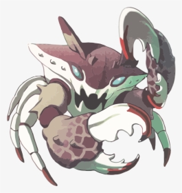 Drawn Monster Crab - Etrian Odyssey Monsters, HD Png Download, Free Download