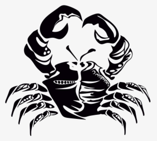 Crab Euclidean Vector - Crab Silhouette Vector, HD Png Download, Free Download
