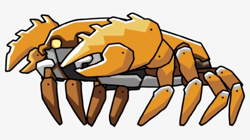 Scribblenauts Giant Enemy Crab Clip Arts - Giant Crab In Scribblenauts, HD Png Download, Free Download